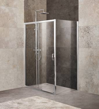 BelBagno UNIQUE-AH-1-110/125-80-C-Cr без поддона