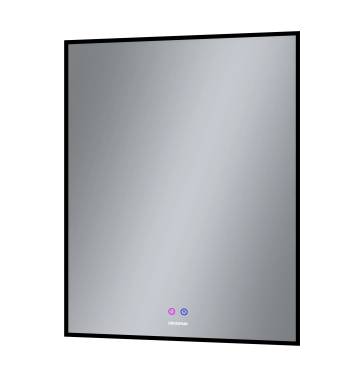 Grossman PRAGMA-норма BLACK (700*800*45) LED с сенсорным выключателем и подогревом