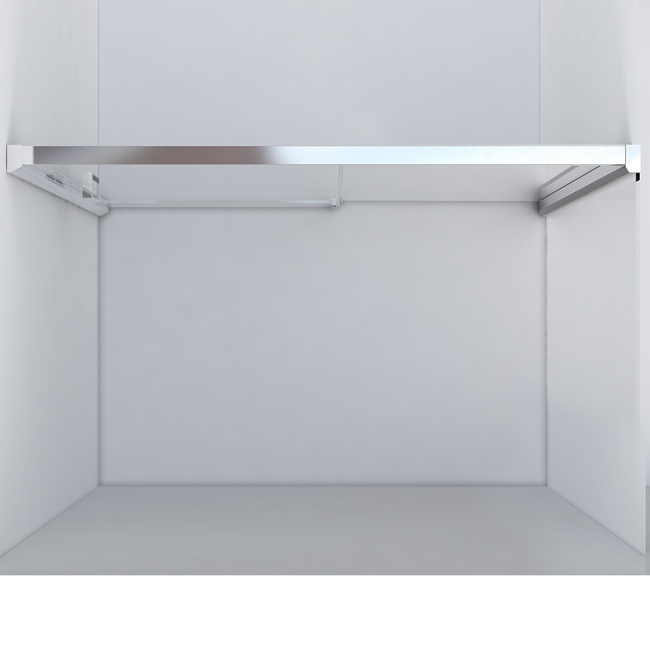 Vincea Lugano VDS-1L130CLB-1, 1300, черный, стекло прозрачное