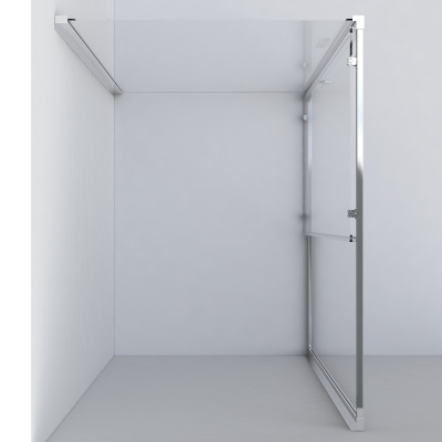 Vincea Garda VSR-1G1012CL, 1200x1000, хром, стекло прозрачное без поддона