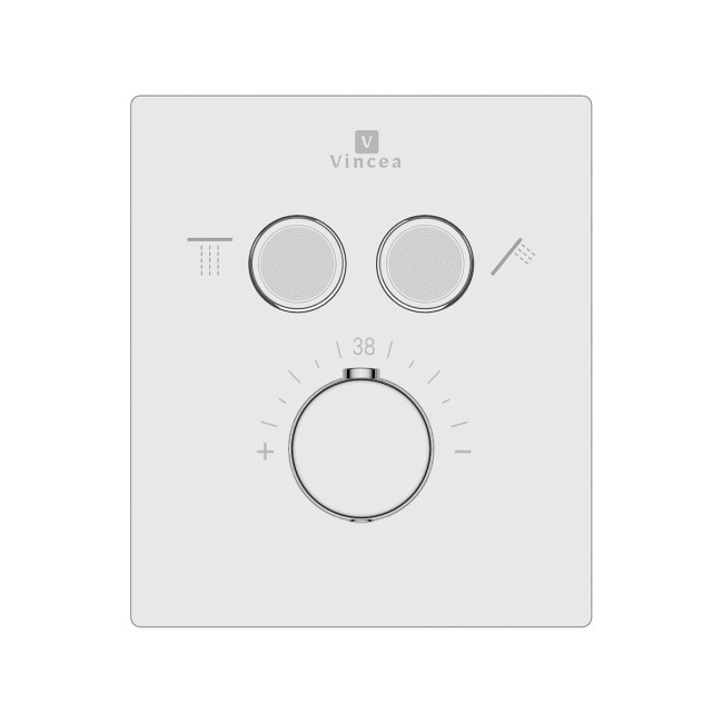 Vincea Inspire VSFW-3I21MT4RCH встраиваемый, термостатический, двухрежимный, хром