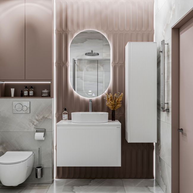 Grossman КРИСТАЛЛ-35 см универсальный белый глянец