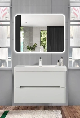 PARLY Тумба River80 подвесная с раковиной 800x480x550