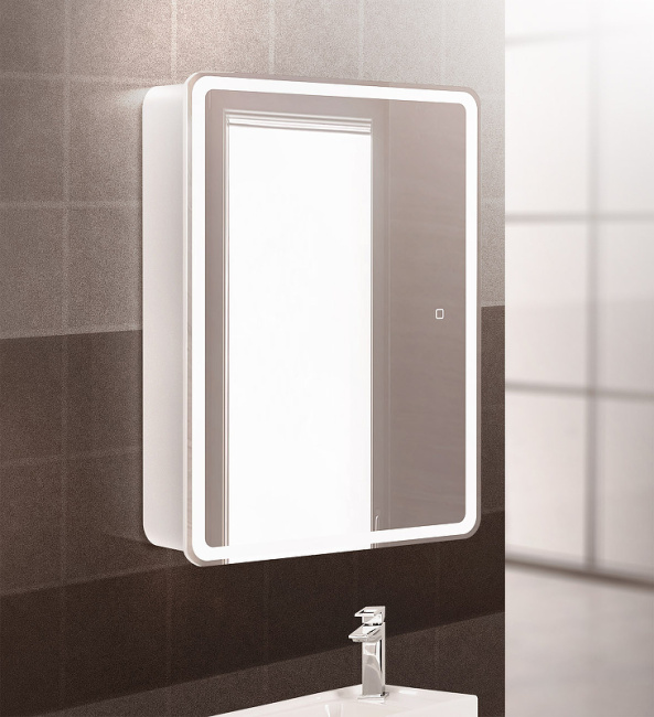 BelBagno Marino 60 SPC-MAR-600/800-1A-LED-TCH с подсветкой Белый