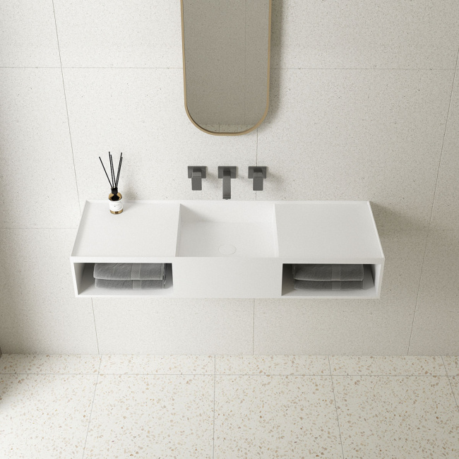 Vincea VWB-6S212MW, 1200*400*200, подвесная, цвет белый матовый