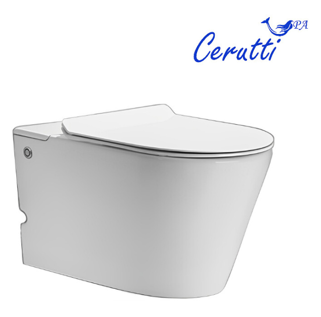 Ceruttispa ARGENTERA Aria Pulse подвесной с функцией импульсного смыва, БЕЗ РАМЫ (585х360х330) CT10590