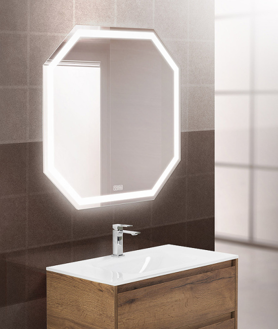 BelBagno 80 SPC-OTT-800-800-LED-TCH-WARM с подсветкой с подогревом с сенсорным выключателем