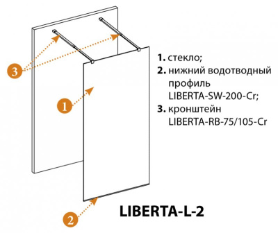 CEZARES LIBERTA-L-2-90-GR-Cr