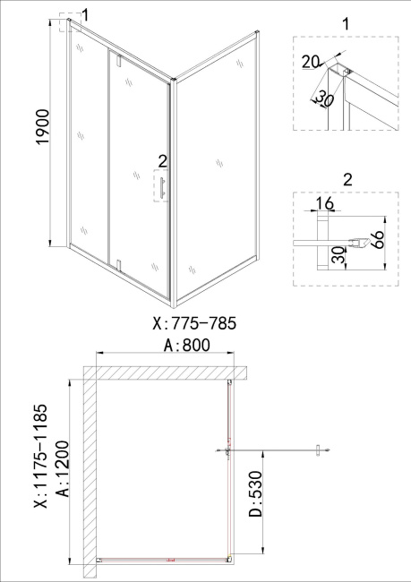 Niagara Nova NG-43-12AG 120x190