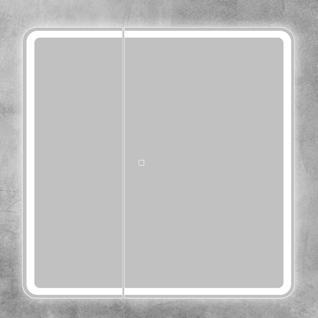 BelBagno Marino 80 SPC-MAR-800/800-2A-LED-TCH с подсветкой Белый