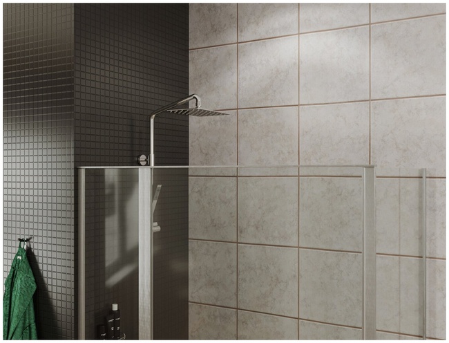 Allen Brau Priority 120x80 3.31007.00 + 3.31013.00 хром без поддона