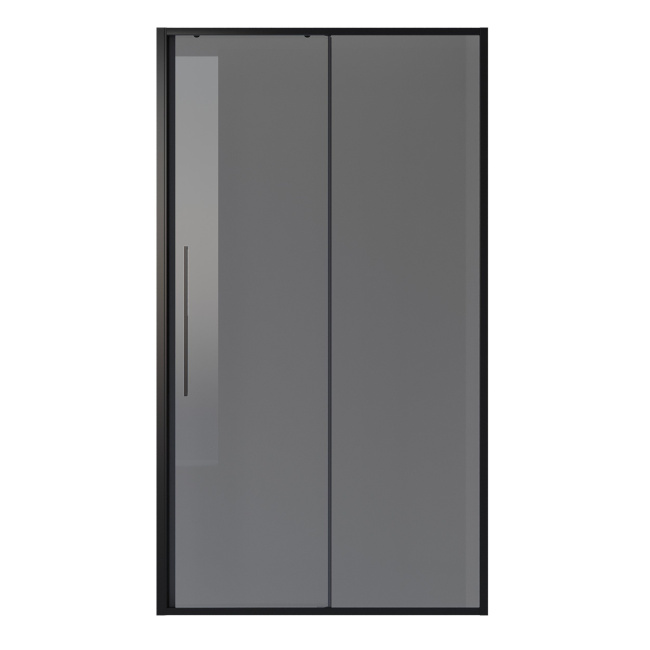 Niagara Nova NG-85-12TB (120*195) черный матовый, стекло тонированное, 1 место