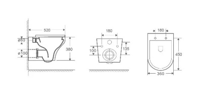 Комплект (инсталляция+унитаз+кнопка) WeltWasser AMBERG 506 + ODENBACH 004 GL-WT + AMBERG RD-BL