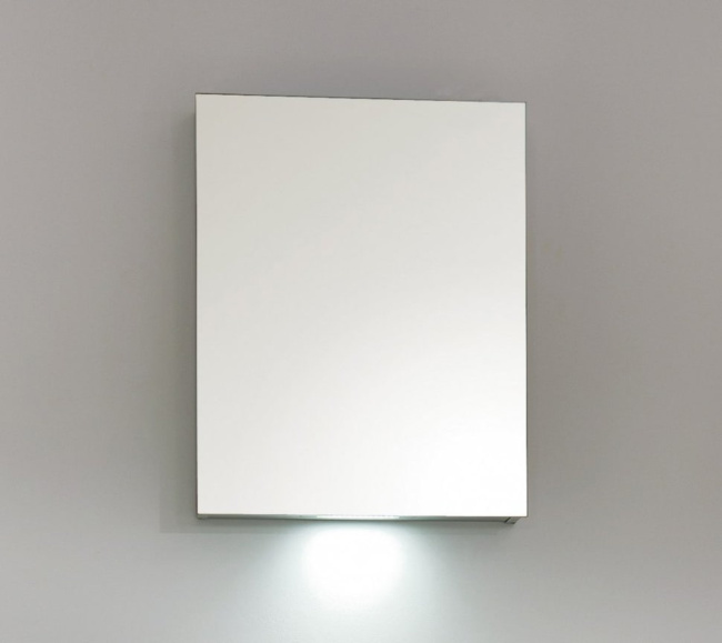 BelBagno 50x70 SPC-1A-DL-BL-500 правое с подсветкой