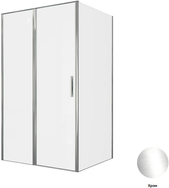 Allen Brau Priority 120x80 3.31007.00 + 3.31013.00 хром без поддона