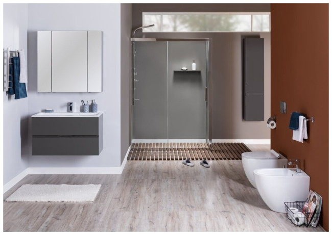 Aquanet Delta NPE1131 150x80, прозрачное стекло без поддона