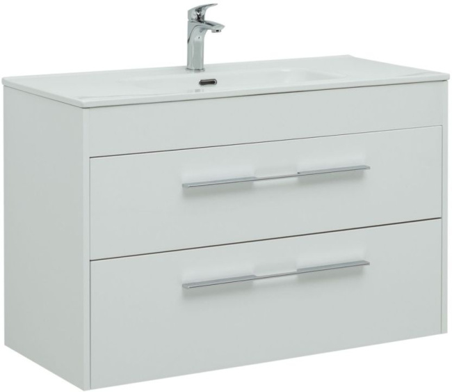 Aquanet Августа 100 белый (ручка хром)
