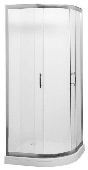 Aquanet Alfa NAA2142 90x90, R550, прозрачное стекло без поддона
