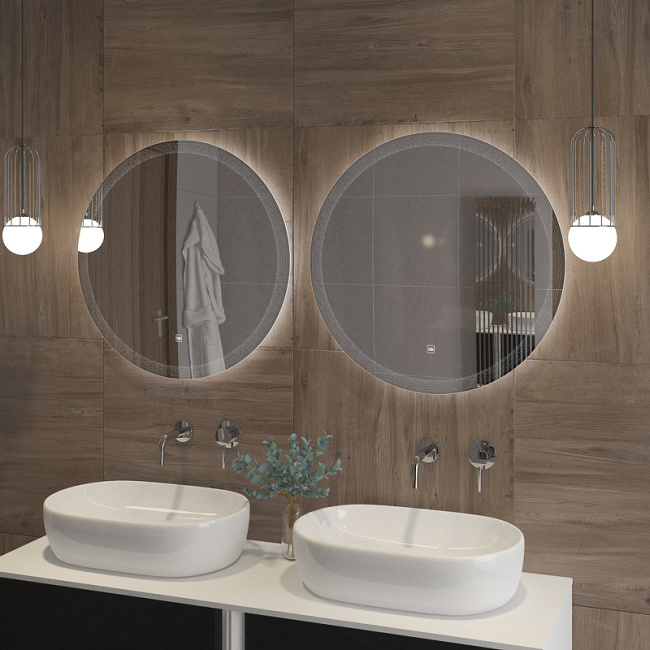 Cezares Eco 70 CZR-SPC-ECO-700-LED-TCH с подсветкой с лазерной гравировкой и сенсорным выключателем