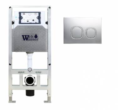 WeltWasser AMBERG 506 ST + CR с кнопкой цвета хром