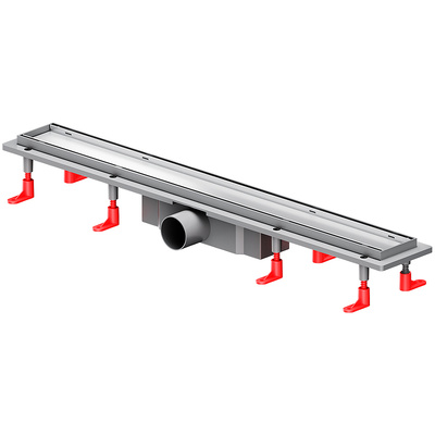 Am.Pm PrimeFlow 70 W02SC-U11-070-04SB с решеткой Хром матовый / под плитку Tile