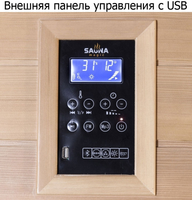 SaunaMagic Classic CS Corner Mini