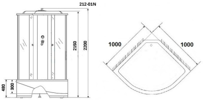 Niagara Ultra NG-212-01N 100x100