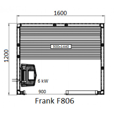 Frank F 804 (140x120x210) Липа Экстра