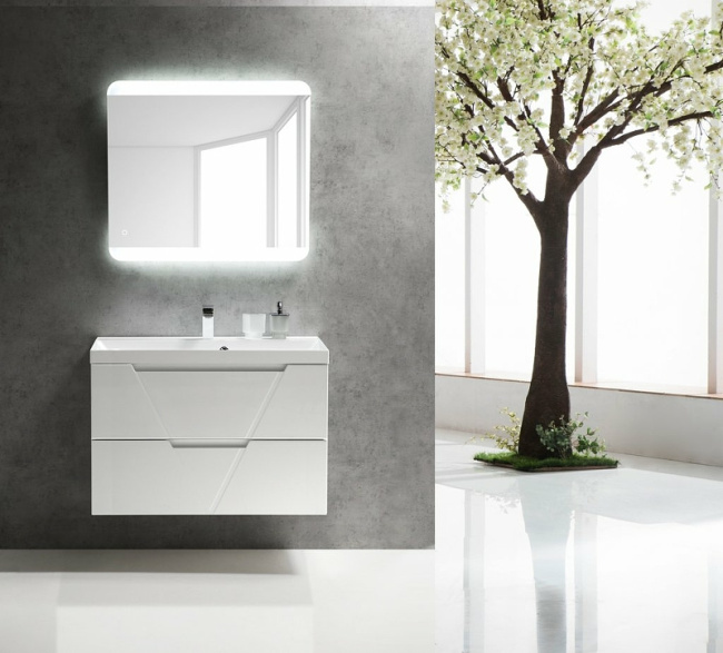 BelBagno Vittoria 80 VITTORIA-800-2C-SO-BO-P подвесная Bianco Opaco