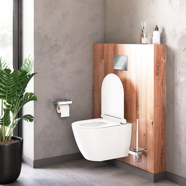 Damixa Apollo DX22C1700SC подвесной с сиденьем Микролифт