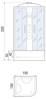 River Temza 150/150/55 TH