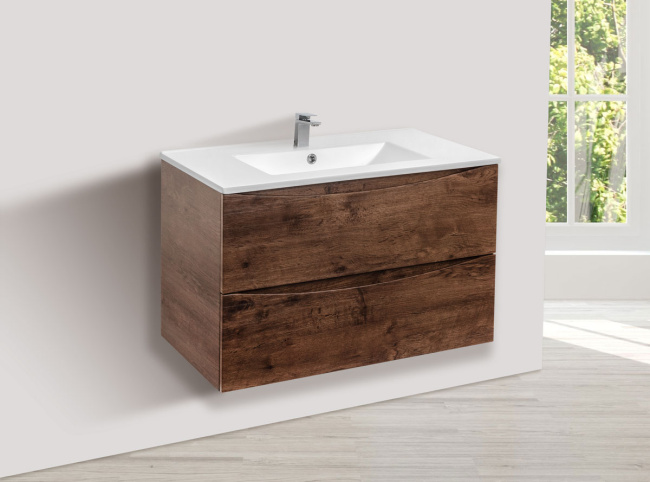 Vincea Mia 750 подвесная, 2 выкатных ящика soft close, R.Wood