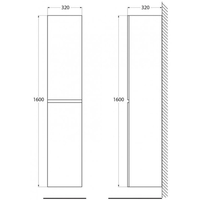BelBagno 32 ALBANO-1600-2A-SC-PS-P подвесной Pino Scania