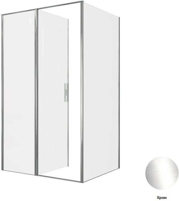 Allen Brau Priority 120x80 3.31007.00 + 3.31013.00 хром без поддона