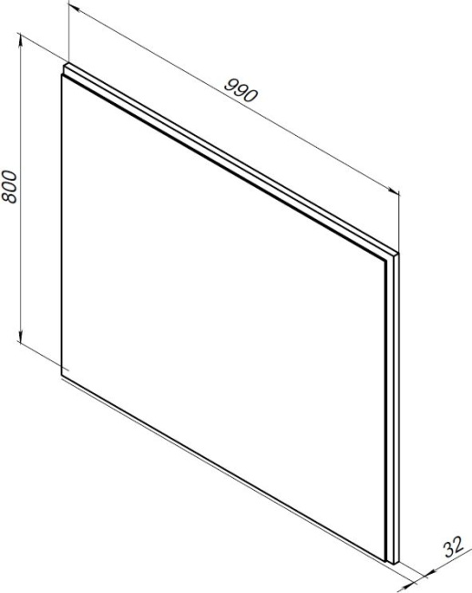 Aquanet Nova Lite 100 белый LED