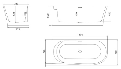 BelBagno BB410-1500-780-L