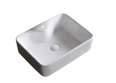 Ceruttispa CR7051 накладная, белая, прямоугольная 480х370х130